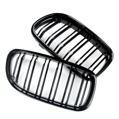 Parrillas tipo riñón con acabado negro brillante premium para parachoques de Serie 3 E90 3