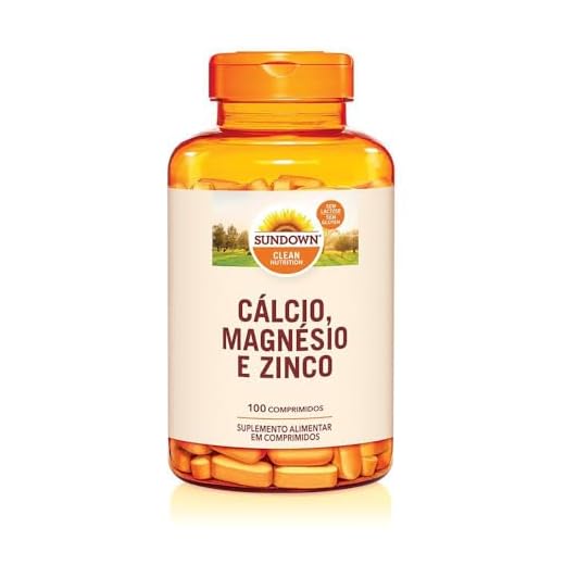 Sundown Suplemento Alimentar Cal-Mag-Zin 100 Cápsulas