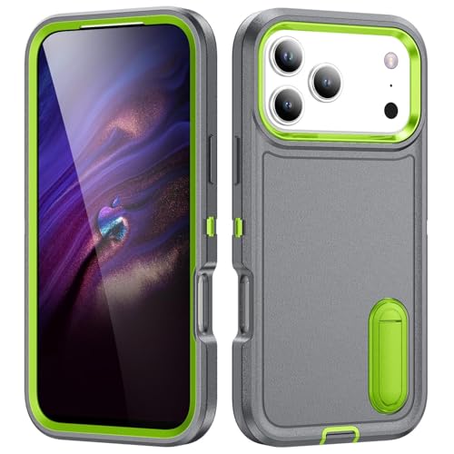 Coque iPhone 17 Pro Max antichoc menthe idéale pour regarder vos vidéos avec sa béquille
