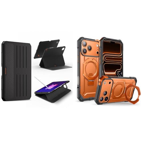 SUPCASE Bundle for iPad Pro 13 Inch Case M5/M4 & iPhone 17 Pro Max Case Coral