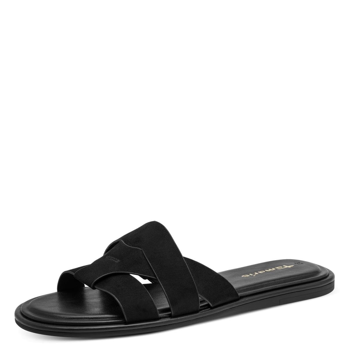 Tamaris Women's mule flat black 6.5 UK