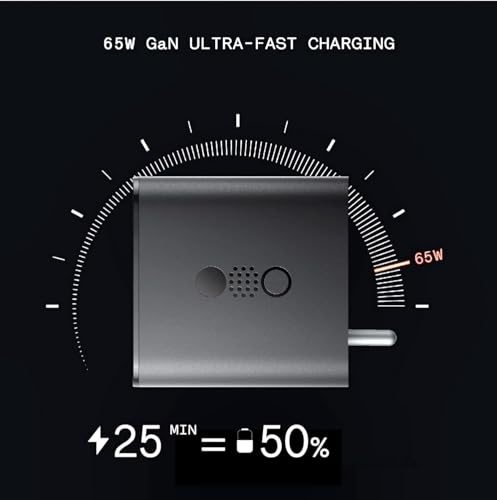 Image of 65W Trio Charger Adapter | 3 Port USB Type C to A Fast Wall Charging Adaptor Compatible with CMF by Nothing CMF Phone 1 /Nothing Phone 2a Plus /Phone 2A /Phone2