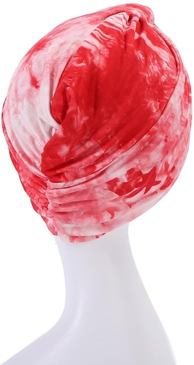 Womens Stretch Turbans Hat Headwraps Chemo Cap Cancer Head Cover Wraps - Image 5