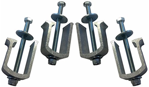 (4 Pack) Easy Mount - Truck Tool Box Clamps - Aluminum Tie Downs - Thumbnail 5
