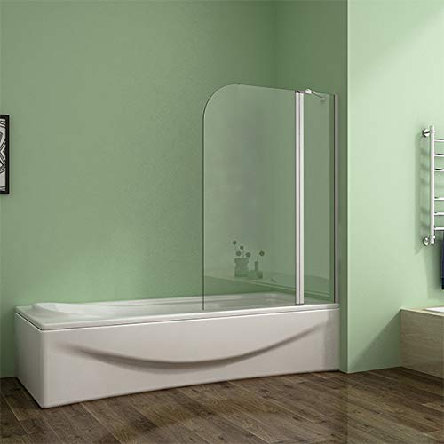Xinyang 1000x1400mm Double Pivot Shower Bath Screen Glass Panel