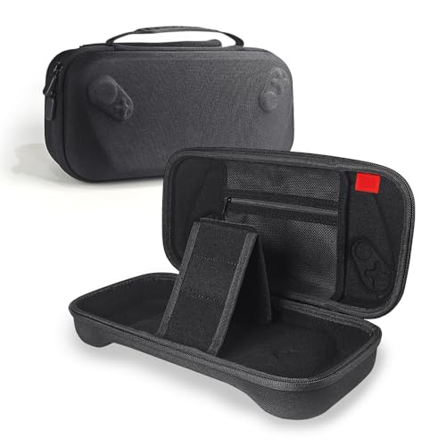 2 in 1 �����x1680D�I�b�N�X�t�H�[�h�z+EVA�|�[�^�u���L�������O�P�[�X �ϏՌ� �Q�[���R���\�[�����[�o�b�O �h�o �����h�~ �I�[�K�i�C�U�[�o�b�O For ROG XBOX Ally/ROG XBOX Ally X �Q�[�~���O�A�N�Z�T���[�p ���