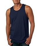 Next Level Apparel mens Next Level Premium Jersey Tank(3633)-MIDNIGHT NAVY-M