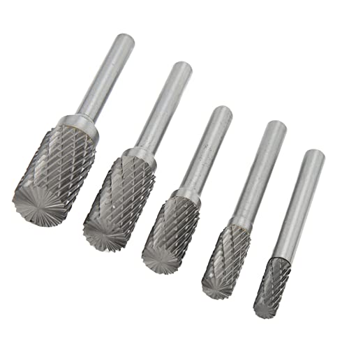 Juego de Fresas de Carburo Doble Corte Mango 6mm miniatura 7