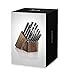 Cangshan TC Series 1021455 Swedish 14C28N Steel Forged 17-Piece Knife Block Set, Walnut