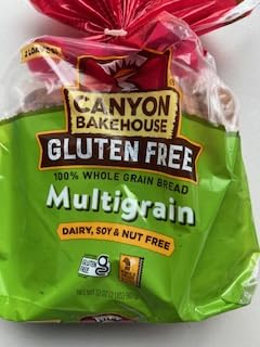 Generic Canyon Bakehouse Gluten Free Bread Multigrain ~ 100% Whole Grain Bread ~ Dairy, Soy and Nut Free ~ 2 Loaves Total
