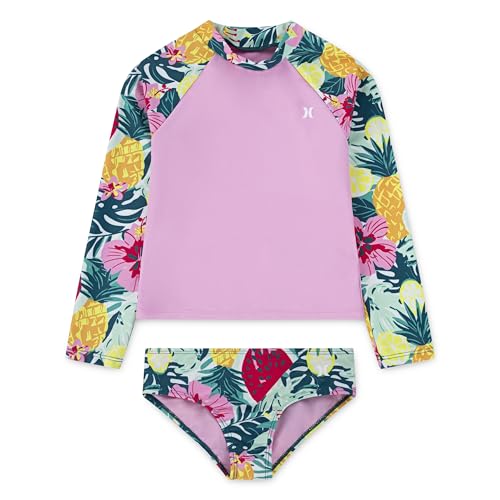 Image of Hurley Girls Two-piece Rashguard Set (Big Kid)