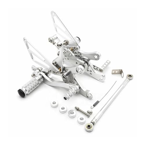 Repose pied moto réglable aluminium arrière pour YZF-R6 1999 2000 2001 2002