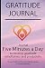 Gratitude journal: Journal Five minutes a day to develop gratitude, mindfulness and productivity By Simple Live 10141