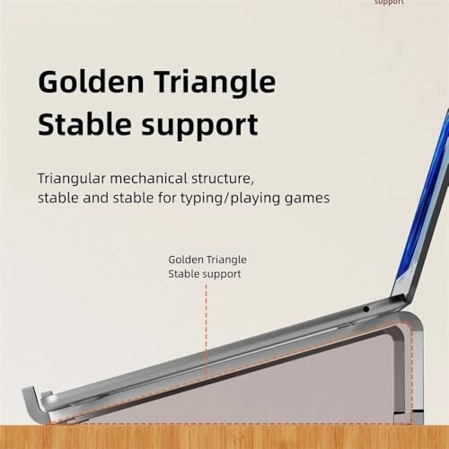 Support pour ordinateur portable en aluminium pliable de qualité supérieure - 4