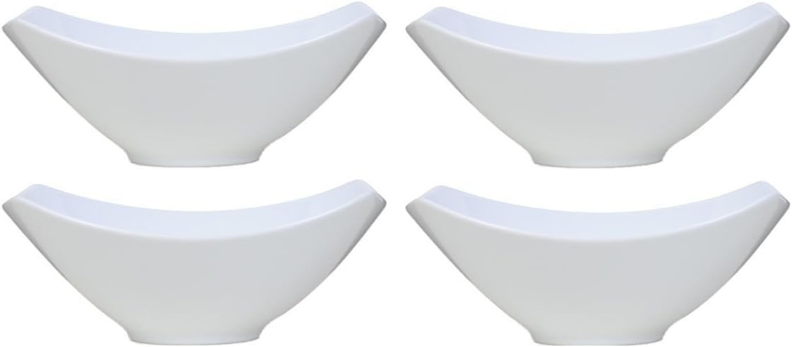 Buy Elegant 4-Piece Porcelain Serving Bowl Set at Ubuy Kuwait