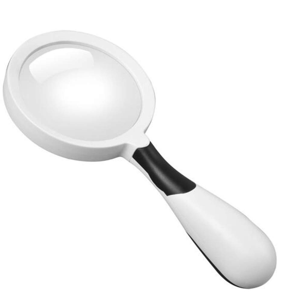 Lupa con Luces LED Lupa de Mano iluminada 2X Claridad súper Alta Ligera El vasto océano