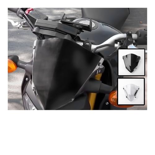 Déflecteurs de vent MT-09 pour stopper la fatigue cervicale à moto