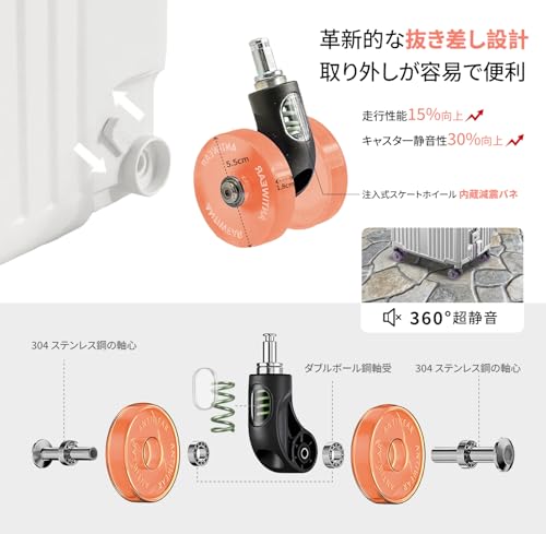 KPLDOL『日本デザイナー設計スーツケースアルミフレーム』