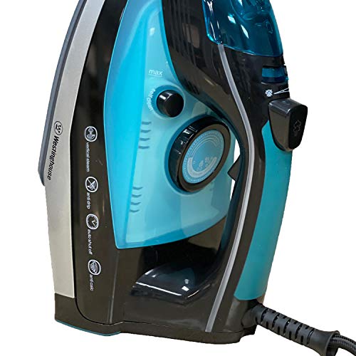 Westinghouse 220v Iron 2500 watts with Steam & Auto Shut Off 220 – 240 Volts 50/60 hz Bundle with Dynastar Plug Adapter (NOT for USA) by Dynastar - Image 5