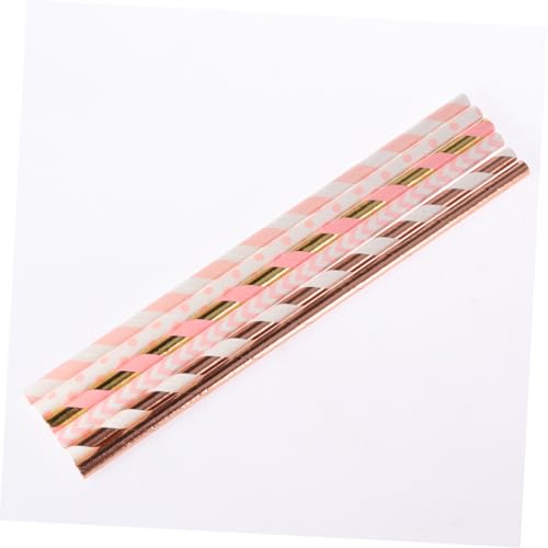 NOLITOY 150 pitillos de papel desechables para fiestas miniatura 4