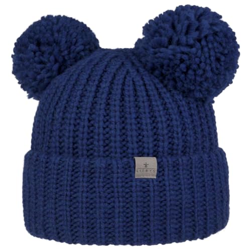 Bonnet en tricot Lierys anti froid avec revers isolant pour femme active