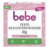bebe Pflegende Feste Gesichtsreinigung seifenfreie Gesichtspflege mit Bio Süssmandelmilch für trockene Haut