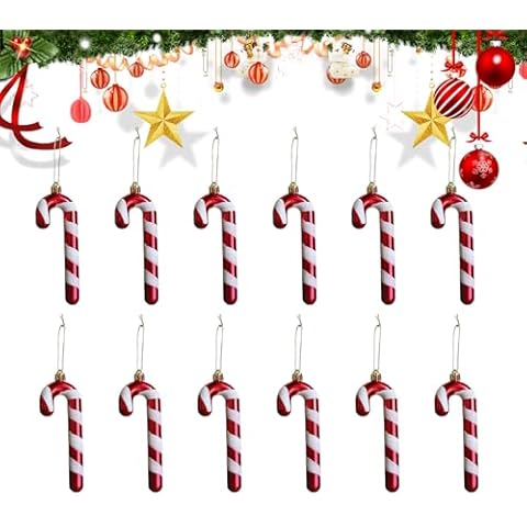 Uoimky Canne de Bonbons de Noël 12 pièces Cover