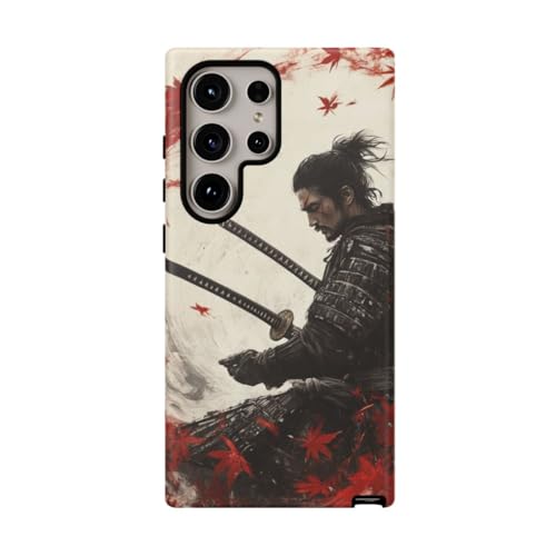 Coque Samouraï Galaxy S24 Ultra et Katana motif érable mat