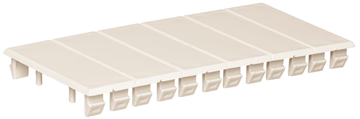 Solera TA1300 - Tapa ciega aislante.Cubre hasta 6 módulos. Marfil.