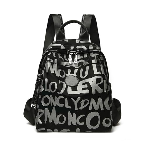 Sac a dos nylon antivol contre les pickpockets avec bandoulière chic pour femme