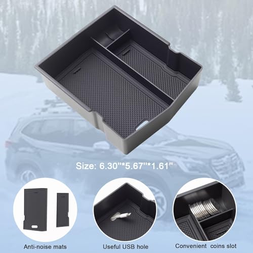 Image of JKCOVER Center Console Organizer Tray For 2019-2024 Subaru Forester