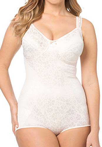 Cortland Women's Plus Size Cortland Intimates Firm Control Body Briefer 8601 Body Shaper - 44 DD, Blush