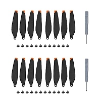 Hélice Dji Mini 3 GVSS 16 Pcs Hélices Pour DJI Mini 3 Pro, Hélices Accessoire Pour Dronehélices Remplaçables à Faible Bruit Avec Tournevis Et 24 Vispour Améliorer Votre Expérience De Vol P 671452 Helice Drone