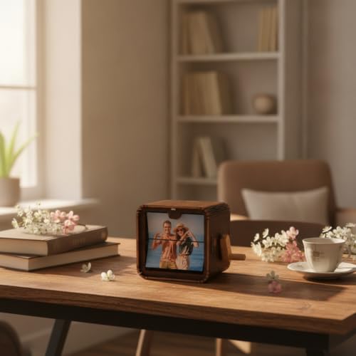 Caja musical con portafotos para revivir momentos inolvidables en pareja 3