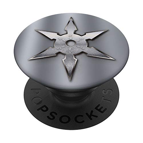 Shuriken Arma de Ninja japonés Artes Marciales PopSockets PopGrip Intercambiable