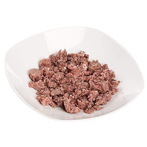 Wildes Land - Wild PUR - 12 x 400 g - Mit Distelöl - Nassfutter für Hunde - Hoher Fleischanteil - Getreidefrei und Glutenfreies Hundefutter