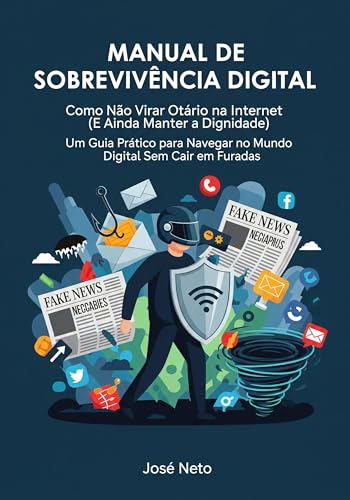 MANUAL DE SOBREVIVÊNCIA DIGITAL: Como Não Virar Otário na Internet (E Ainda Manter a Dignidade) (Tecnologia da Informação Livro 3)