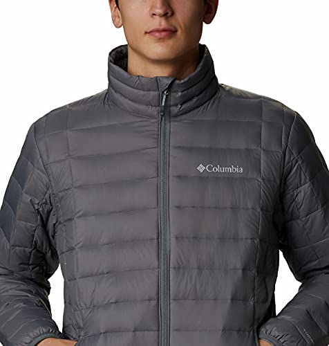 Columbia Men's Voodoo Falls 590 Turbodown Jacket, City Grey, Large #TOP19