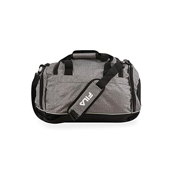 Fila Sprinter 19" Sport Duffel Bag, Black/Teal - Image 4