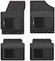 PantsSaver Custom Fit Floor Mats for Audi E-Tron GT 2022 All Weather Protection -4 Piece Set (Black)- High Raised Border Protection Great for Catching Spills & Easy-Car Accessories