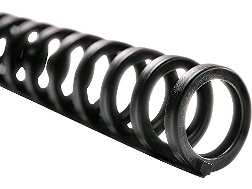 GBC Binding Spines / Spirals / Coils, 5/16" Diameter, 45 Sheet Capacity, ProClick, Black, 100 Pack (2514700) by GBC - Used condition - Image 3