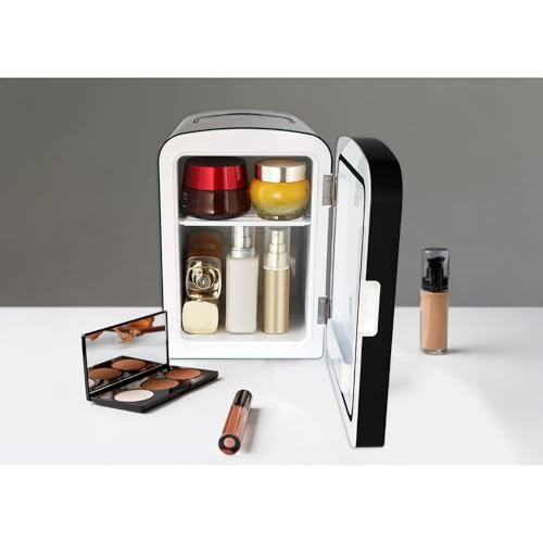 12 in. 1 cu. ft. 9-Can Beauty Light Up Mini Refrigerator in Black by Frigidaire - Image 6