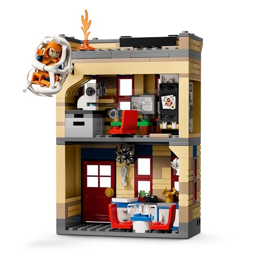 Image of LEGO Marvel Peter Parker's Apartment Super Hero Battle Building Toy 76317 for 8+ Gift for Boys and Girls