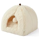 BEDSURE Katzenhöhle Katzenbett für große Katzen - Katzen Bettchen waschbar mit super weichem...