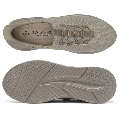 Image of Mens Wide Shoes Casual Slip On Shoes for Men - Men Loafers Wide Comfortable Boat Shoes with Arch Support