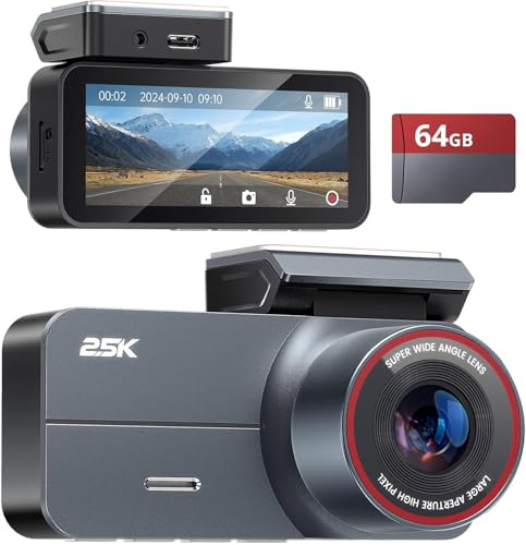 Dash Cam Front and Rear, 2.5K /1080P QHD Dual Dash Camera for Cars Tenebris Standard
