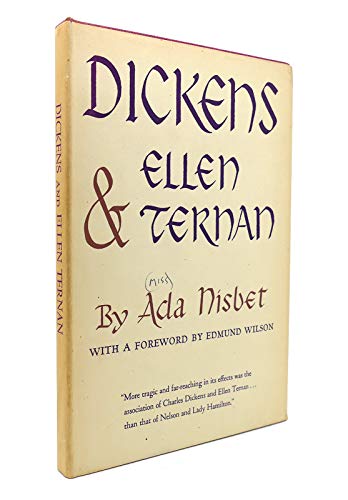 Dickens & Ellen Ternan 0520009460 Book Cover