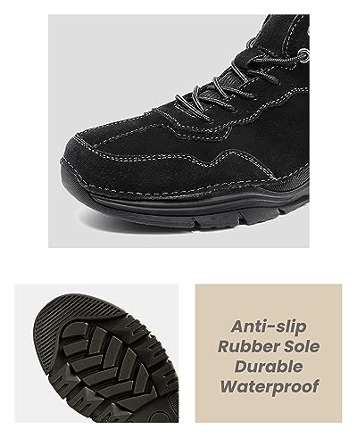 Men's Ultracross Outdoor Tactical Travel Shoes Winter Warm High-top Bootie Insulated Waterproof Fashion Hiking Boots3