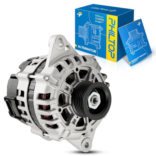 Image of PHILTOP New Alternator Compatible With 2001-2002 Mdx V6 3.5L, 2003-2004 Pilot V6 3.5L, 2002-2004 Odyssey V6 3.5L Replace 13918, 31100-PGK-A01, 31100-PGK-A02, 31100-PGK-A03, 104210-3090