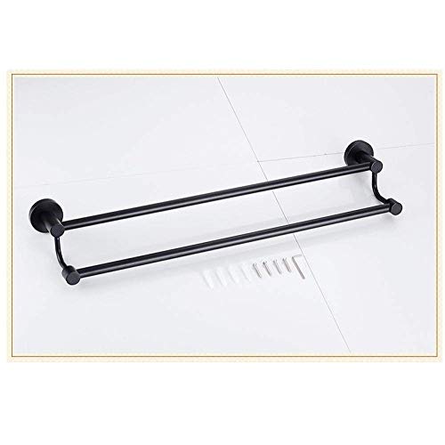Barre porte-serviettes eaBlack en acier inoxydable facile à installer - 8